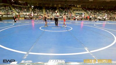73 lbs Round Of 16 - Leonidas Nicholas, Sons Of Thunder vs Evan Thiele, MANTANONA-TC