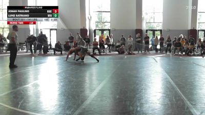 141 lbs Quarterfinal - Jonah Paulino, Noke Wrestling RTC vs Luke Satriano, West Virginia