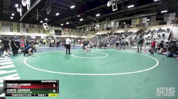 87 lbs Quarterfinal - Trevor Lambert, Mantanona TC vs Curtis Johnson, Fallbrook Wrestling Club