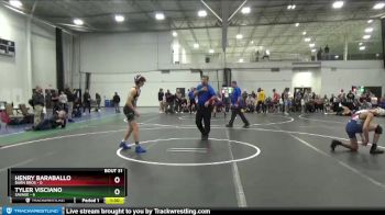 113 lbs Round 7 (10 Team) - Tyler Visciano, Savage vs Henry Baraballo, Barn Bros