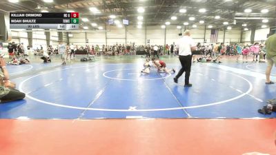 90 lbs Round Of 16 - Killian Ormond, NC Gold - MS vs Noah Shultz, TDWC Maniacs Blue - MS