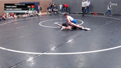 95 lbs 5th Place Match - Wade Zerga, Challis Blackheart Wrestling Club vs Archer Alderson, Ambush Wrestling