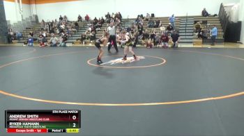 B-15 lbs 5th Place Match - Ryker Hamann, Mediapolis Youth Wrestling vs Andrew Smith, Mount Vernon Wrestling Club