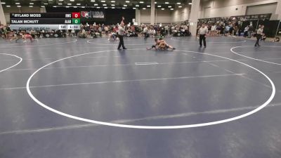 165 lbs Champ. Rd Of 64 - Ryland Moss, Reddot Wrestling Club vs Talan McNutt, Alabama