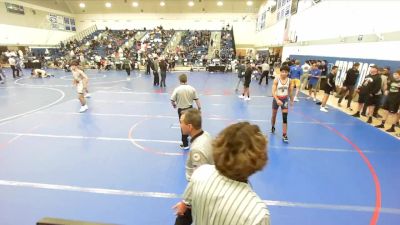 144 lbs Cons. Round 5 - Leon Fitarau, Martin Luther King vs Chase Scanlon, El Dorado High School