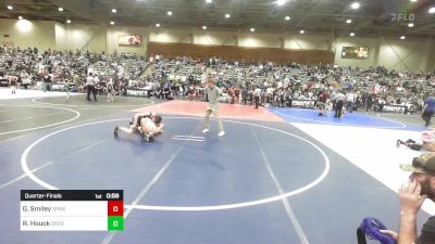 130 lbs Quarterfinal - Gavon Smiley, Spanish Springs WC vs Rylan Houck, Oroville Rattlers