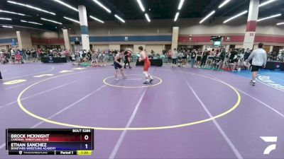 190 lbs 3rd Place Match - Brock McKnight, Cardinal Wrestling Club vs Ethan Sanchez, Boneyard Wrestling Academy