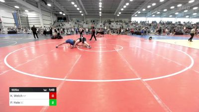 182 lbs Round Of 32 - Kaydin Welch, NY vs Paul Hale, SC