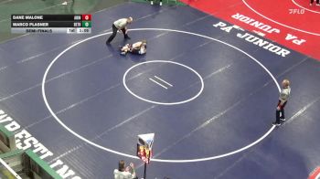 89 lbs Semifinal - Dane Malone, Abington Heights vs Marco Plasner, Bethlehem Catholic