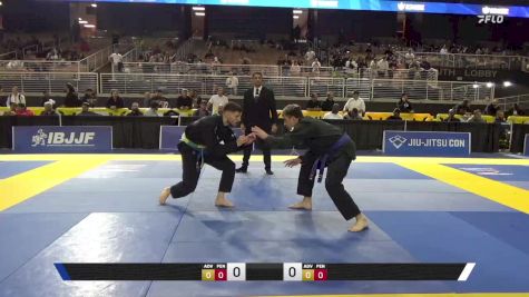 Alec Benjamin Williams vs Midhat Selimovic 2025 Pan Jiu Jitsu IBJJF Championship