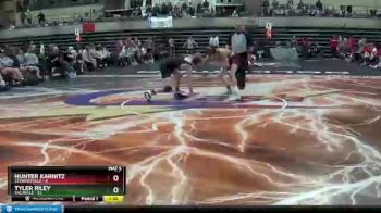 113 lbs Quarterfinals (8 Team) - Tyler Riley, Vacaville vs Hunter Karnitz, Stewartville