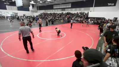 144 lbs Cons. Round 2 - Aidan Ruelas, Canyon Springs High School Wre vs Nicholas Stout, Sunny Hills