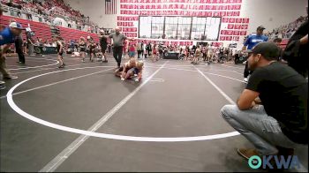 51-54 lbs Round Of 16 - Kya Kincannon, Team Nomad vs Octavia Ramsey, Newkirk Takedown Club