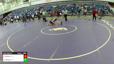 14U Boys - 96 lbs Cons. Round 4 - Alexander Ponce, Bulldog Premier Wrestling Club vs Casey Bittner, Daniel Cormier Wrestling Club