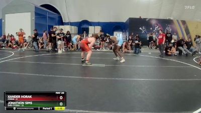 190 lbs Round 4 (8 Team) - Jonathon Sims, Ohio Storm vs Xander Horak, FORGE