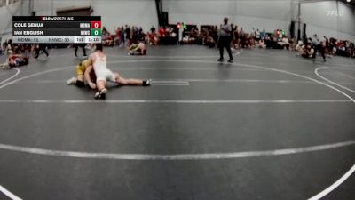 150 lbs Round 1 (6 Team) - Cole Genua, Maryland Mallets vs Ian English, North Hunterdon WC