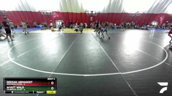 106 lbs Round 1 (16 Team) - Deegan Armagost, Wisconsin Rapids vs Wyatt Wald, Cambridge-Isanti