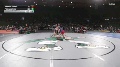 4A/3A/2A/1A Girls 190 Quarterfinal - Megan Weil, Burns Girls vs Hannah Travis, Central Linn Girls