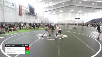 102 lbs Quarterfinal - Travis Torres, Friendly Hills WC vs Steven Koehler, Impact Wrestling Club