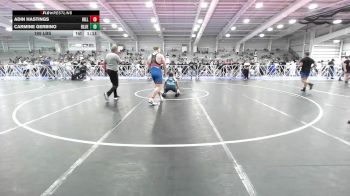 195 lbs Rr Rnd 1 - Adin Hastings, Hillbilly Hammers vs Carmine Gerbino, Blue Wave