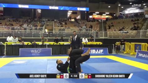 Shoshone Yaleen Ochin Smith vs Axel Koney Gueye 2025 Pan Jiu Jitsu IBJJF Championship