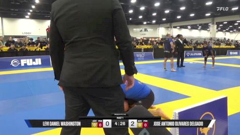 Jose Antonio Olivares Delgado vs Levi Daniel Washington 2025 World IBJJF Jiu-Jitsu No-Gi Championship