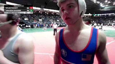 177 lbs Quarterfinal - Rylan Puckett, DWA vs Grayson Goodwin, Unattached