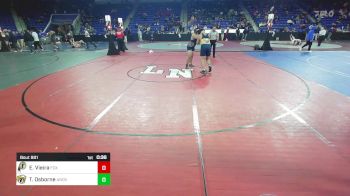 215 lbs Round Of 32 - Evan Vieira, Foxborough vs Thomas Osborne, Andover