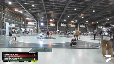 65 lbs Round 4 - Timothy Platt, Dominate Wrestling Club vs Martín Bohorquez, North Valley Misfits