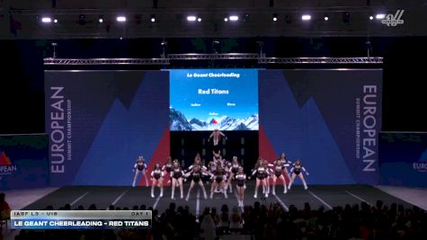 Le Geant Cheerleading - Red Titans [2026 IASF L3 - U18 Day 1] 2026 The European Summit