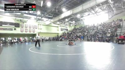 106 lbs Champ. Round 1 - Leonardo Escobar, MONROE vs Zion Verceles, FRANKLIN