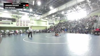 106 lbs Champ. Round 1 - Leonardo Escobar, MONROE vs Zion Verceles, FRANKLIN