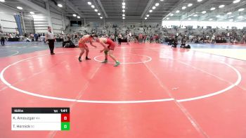 182 lbs Round Of 32 - Kian Amouzgar, MA vs Toler Hornick, SC