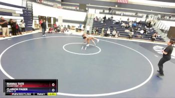 170 lbs Round 1 (4 Team) - Rianna Tate, Valiant Prep vs Clarion Fager, Utah 2
