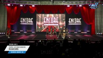 Topic of Discussion - Rumors [2024 L4.2 Senior - D2 Day 2] 2024 Encore Grand Nationals