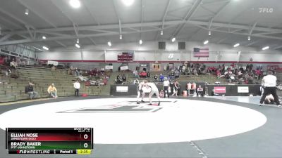 133 lbs Cons. Round 4 - Elijah Nose, Jamestown (N.D.) vs Brady Baker, Pitt-Johnstown