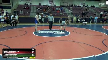 157 lbs Round 2 - Cruz Rainwater, Mortimer Jordan HS vs Jordan Dobbs, West End High School