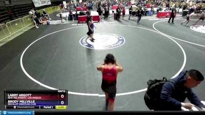 135 lbs Round 2 - Larry Argott, Beat The Streets - Los Angeles vs Brody Millville, Red Bluff Wrestling Club