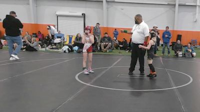 50 lbs Round 4 (6 Team) - Quinn Supanik, Backyard Barbies vs Hayden Condon, PA West Yellow
