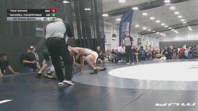 157 lbs 1st Place Match - Maxwell Countryman, Greater Heights Wrestling vs True Woods, Big Game Wrestling Club
