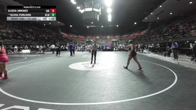 170 lbs Round Of 16 - Alizza Jimenez, Liberty (Bakersfield) vs Olivia Furlong, Selma