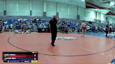 215 lbs Cons. Round 5 - Cass Chiesa, OH vs Cayden Bell, MI