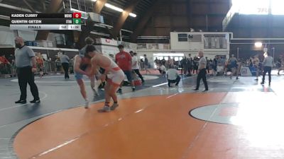 185 lbs Final - Kaden Curry, Monster Garage vs Quentin Getzin, Ithaca