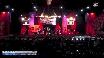 Cheer Extreme - Raleigh - Cougars [2025 L6 U18 NT Day 1] 2025 ASC Battle Under the Big Top Grand Nationals