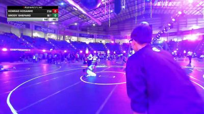 138 lbs Consi Of 8 #2 - Konrad Kosanke, Standfast vs Brody Shepard, No Team