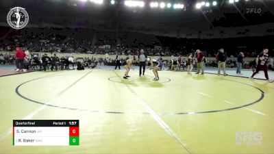 5A - 120 lbs Quarterfinal - Roseline Baker, MANNFORD vs Serenity Cannon, JAY