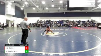 150 lbs Cons. Round 3 - JOSHUA SILVA, Mayfair vs Keegan Daugherty, Yucaipa