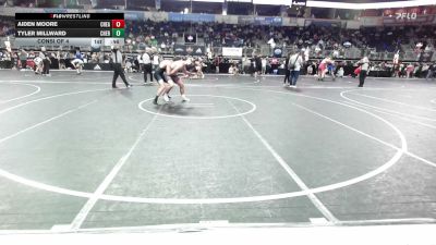 133 lbs Consi Of 4 - Aiden Moore, Cheatham County WC vs Tyler Millward, Cherokee Trail HS