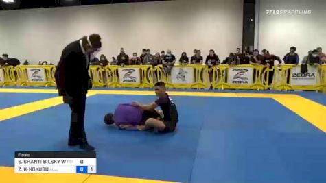 SATHYA SHANTI BILSKY WILTSE vs ZACHARY KAIMA'ALILI KAINA-KOKUBU 2020 IBJJF Pan No-Gi Championship