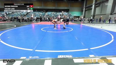 125 lbs Consi Of 64 #2 - Jayden Preston, Hyperbolic vs Leland Lake, Ioc
